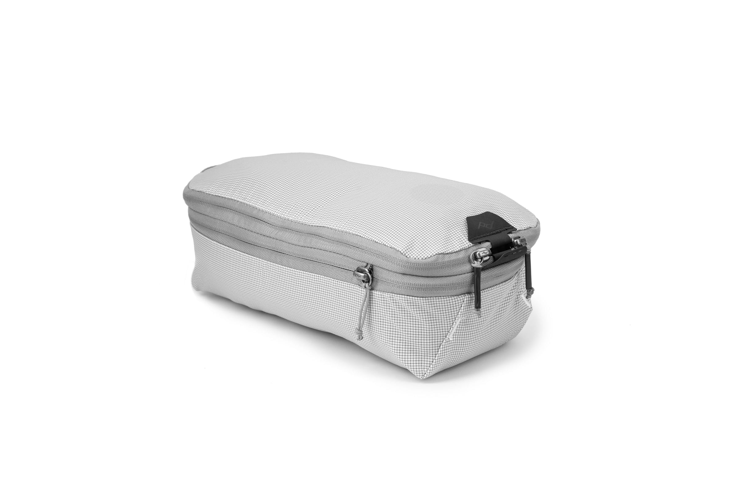 Packing Cube Small - Bianco Raw quadrettato