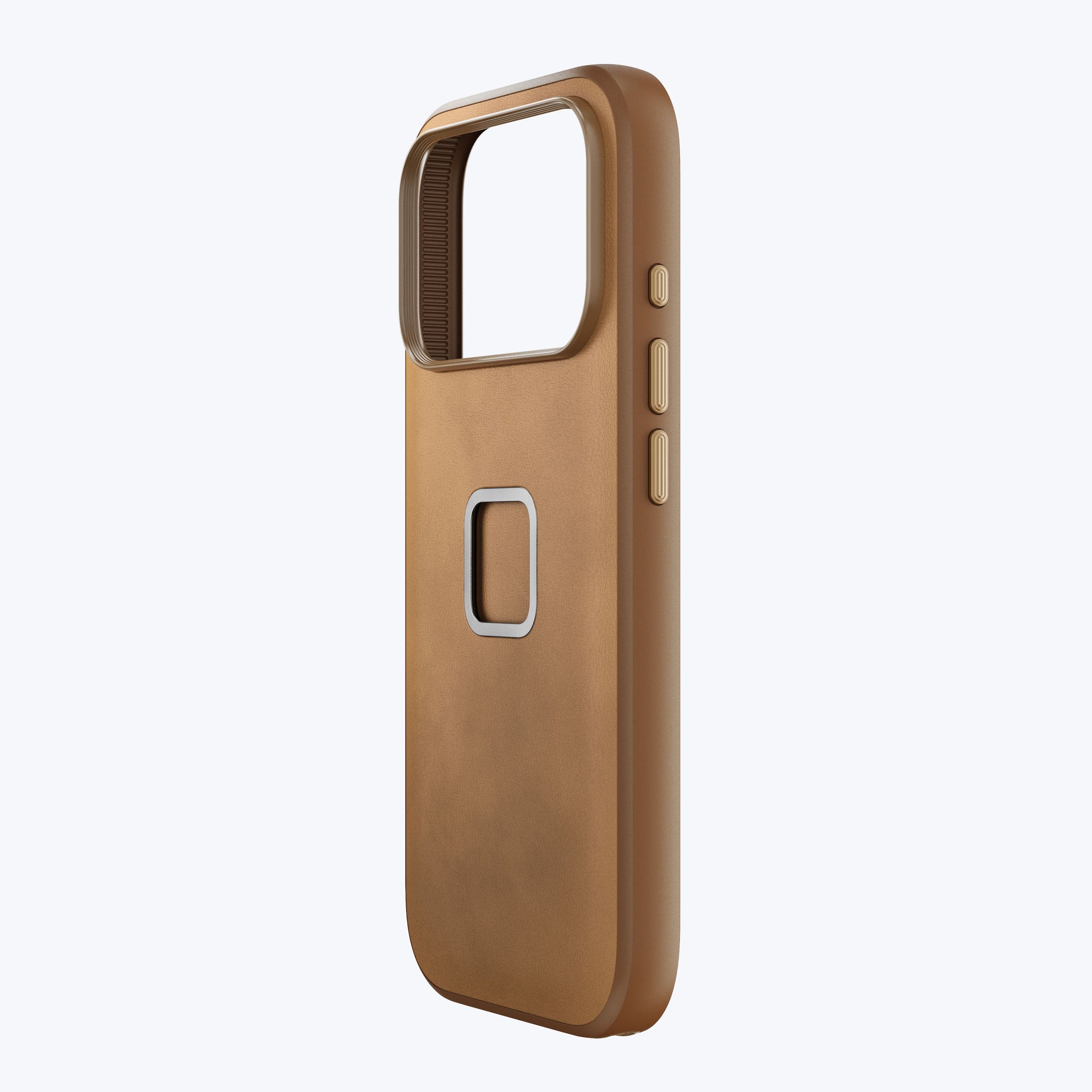 Mobile Everyday Clarino Case iPhone 17 Pro Tan