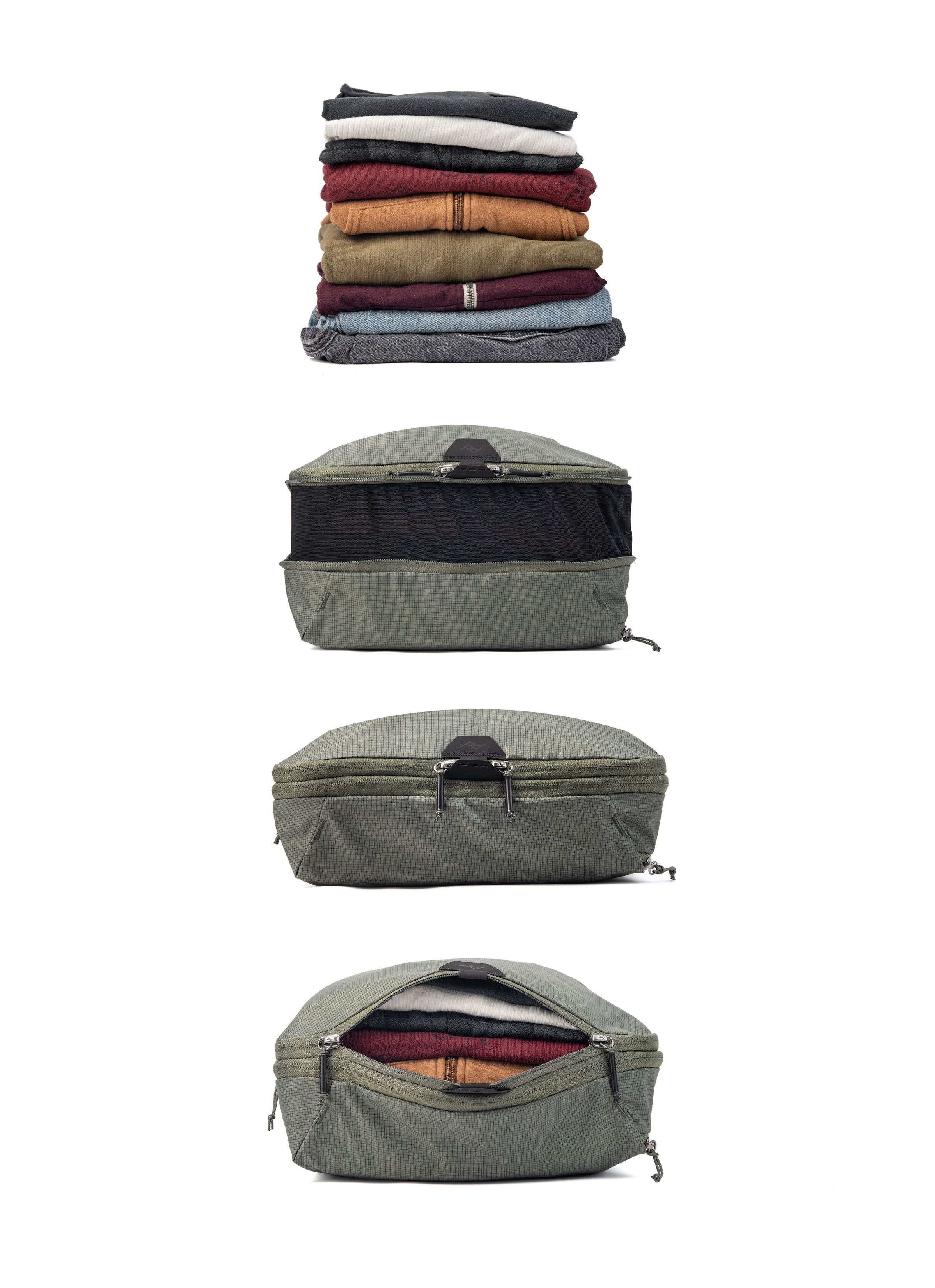 Packing Cube Medium - Charcoal - inserto da viaggio