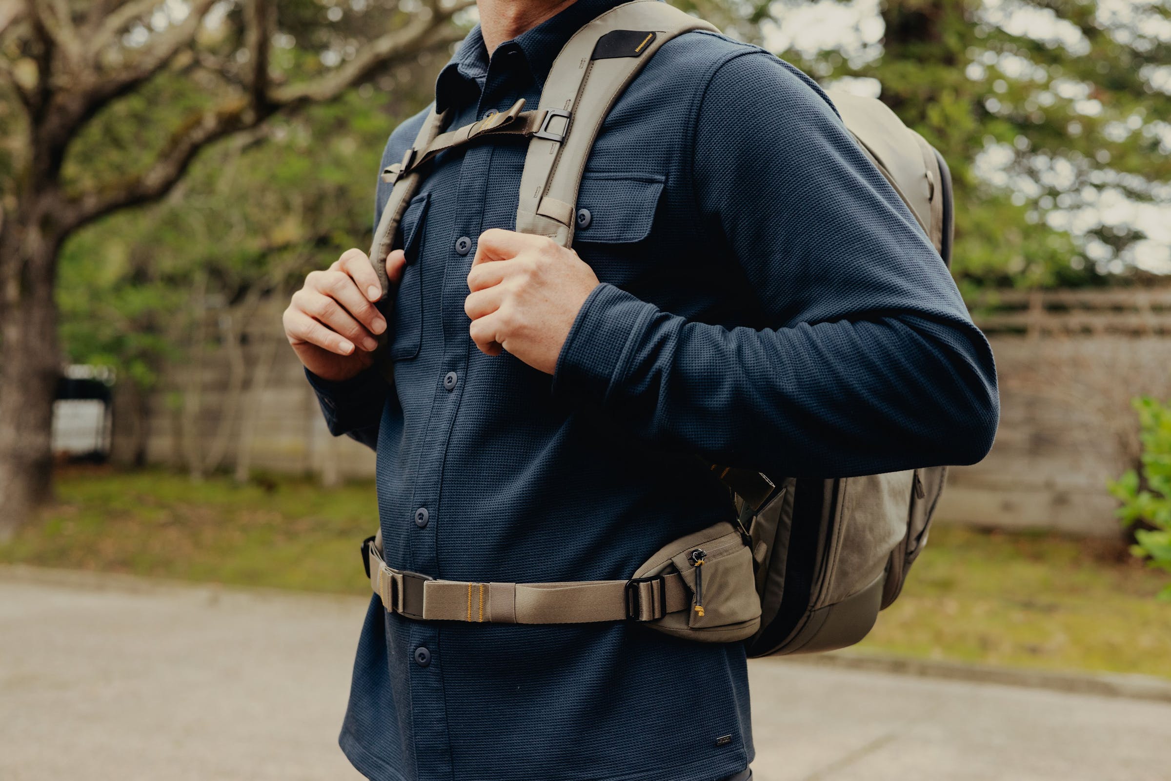 Travel Backpack 2-in-1 40L Stone (2 Zaini in 1)