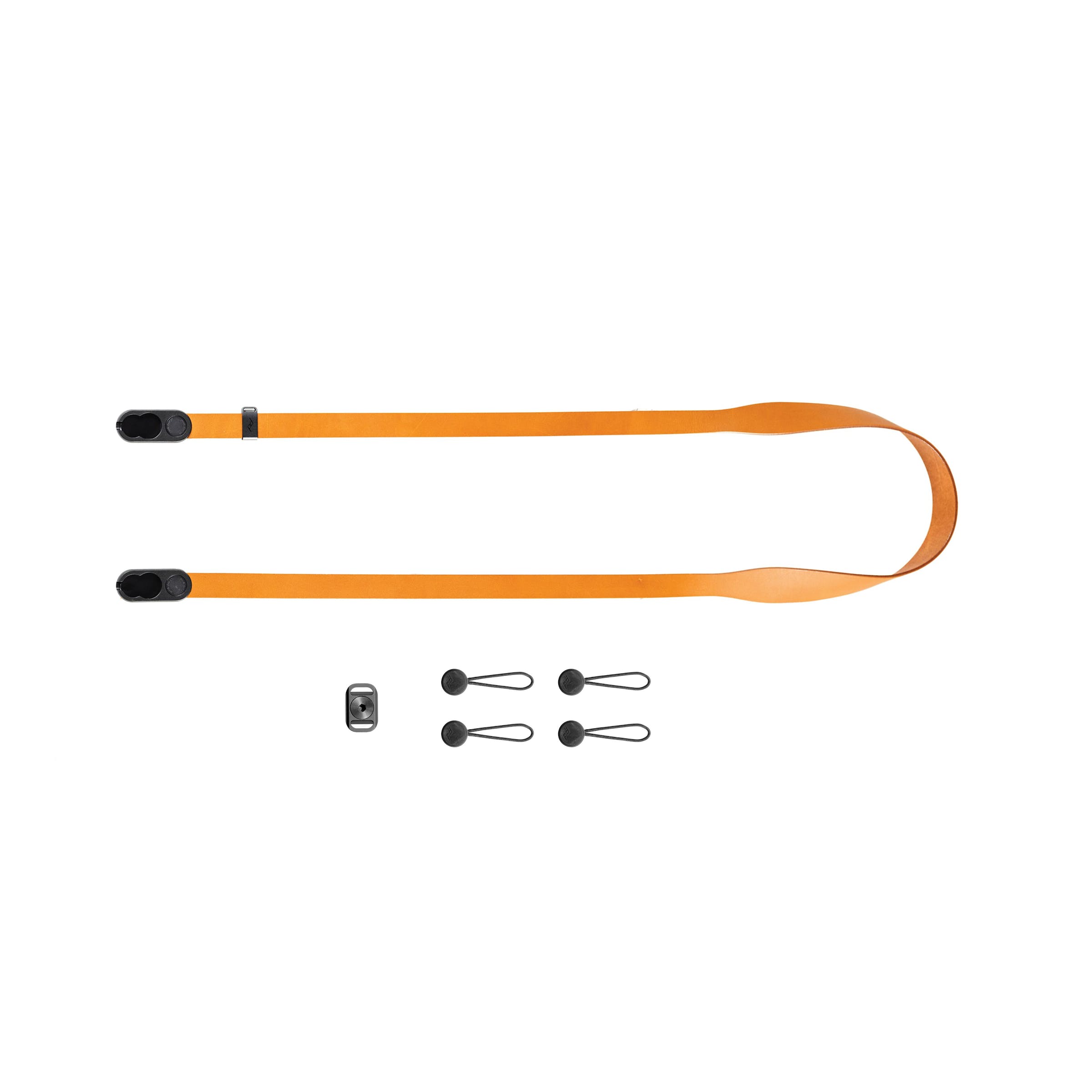 Form - Leather Pelle Camera Strap Long - Amber