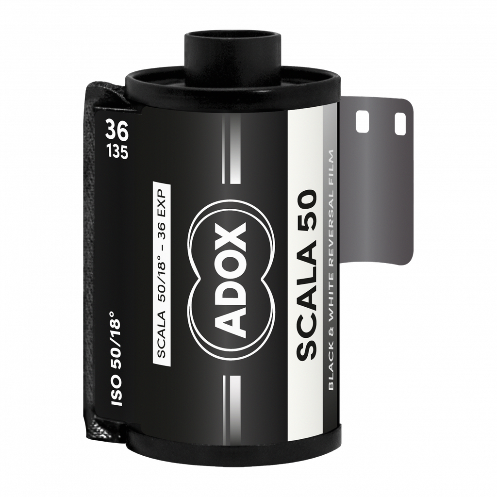 ADOX SCALA 50 B/W PELLICOLA 135-36 DIAPOSITIVA BIANCO NERO SCAD 04/2023