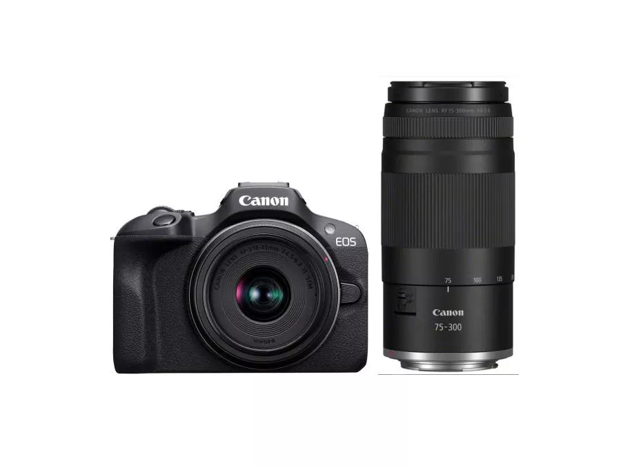 EOS R100 + RF-S 18–45MM IS STM + RF 75-300mm F4-5.6