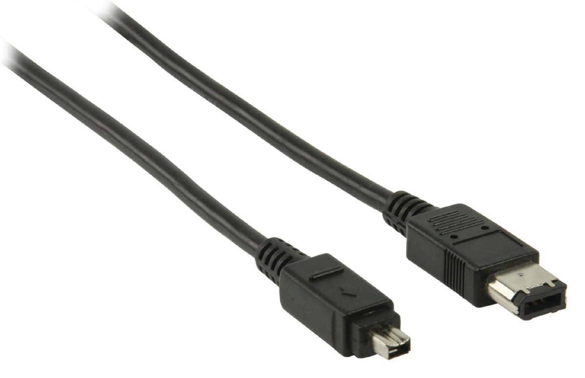 Cavo firewire 1 metro 4Pin /6Pin maschio IEEE 1394