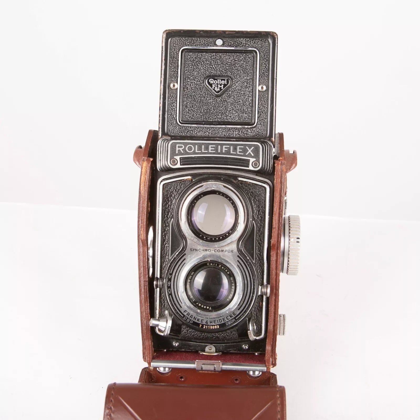 ROLLEIFLEX BIOTTICA MEDIO FORMATO 6x6 CON TESSAR 75 f/3,5
