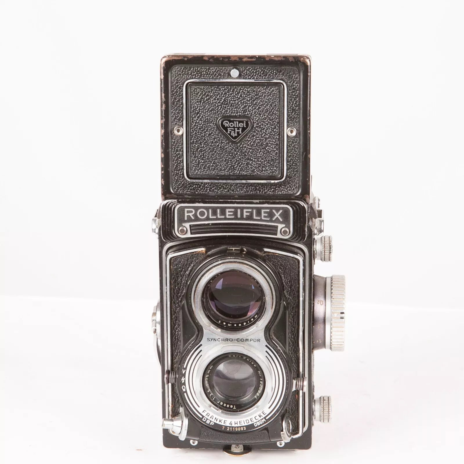 ROLLEIFLEX BIOTTICA MEDIO FORMATO 6x6 CON TESSAR 75 f/3,5