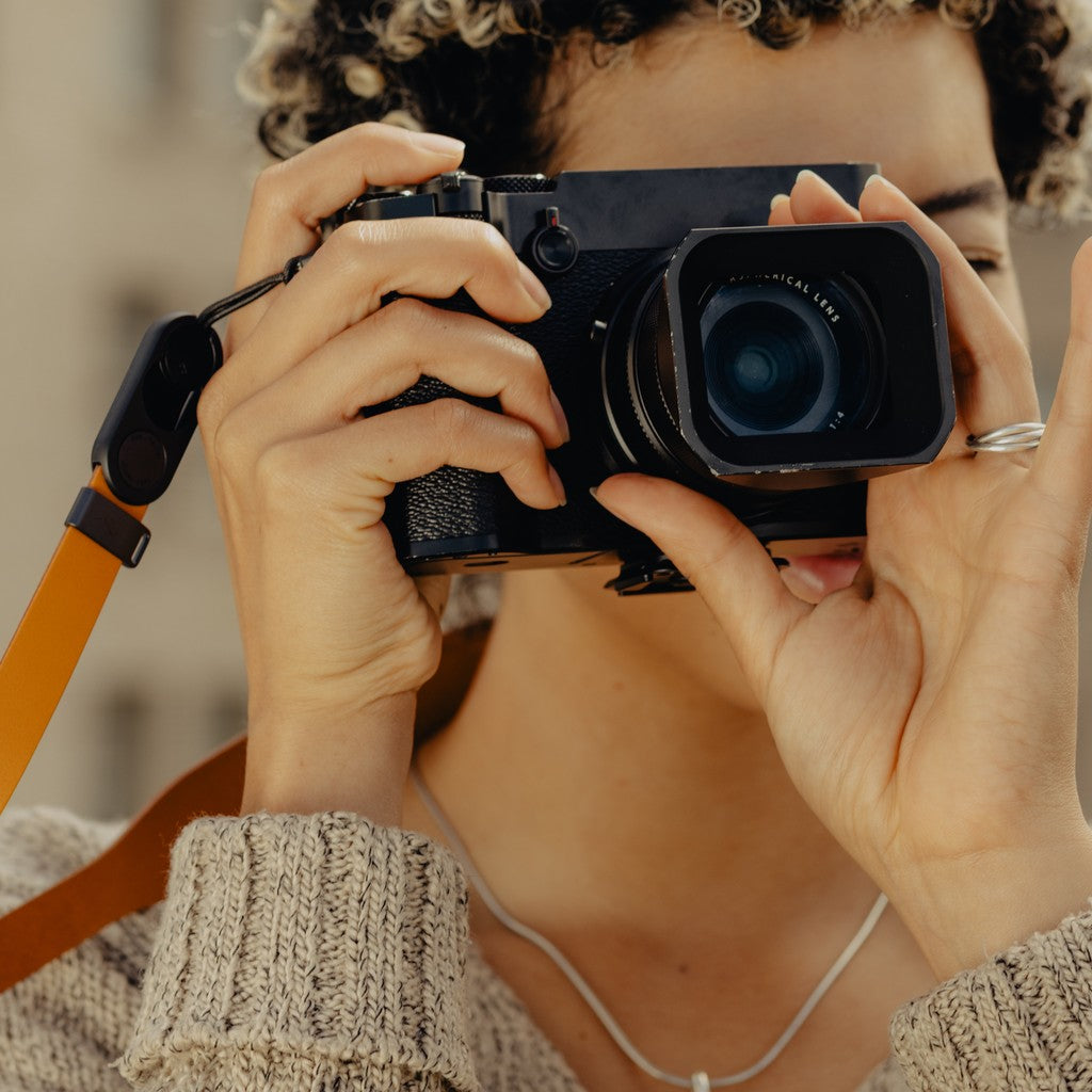 Form - Leather Pelle Camera Strap Standard - Amber