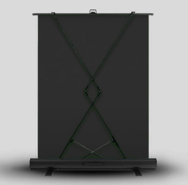 Trux Design Fondale Autoportante di stoffa 2x1.80m Nero