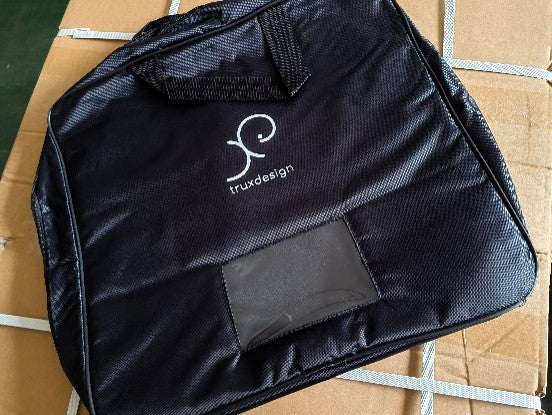 Trux Design Borsa di stoffa portafondali Dimensioni 25x35x8cm