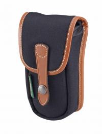 Billingham Tasca AVEA03 FibreNyte Nero/Bordi Cuoio marrone chiaro