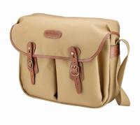 Billingham Borsa Hadley Large Tela Khaki/Bordi Cuoio marrone chiaro + finiture ottone
