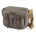 Billingham Borsa Hadley Small FibreNyte Verde Salvia/Bordi Cuoio cioccolato