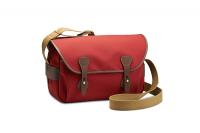 Billingham Borsa S4 Tela Burgundy/Bordi Cuoio cioccolato