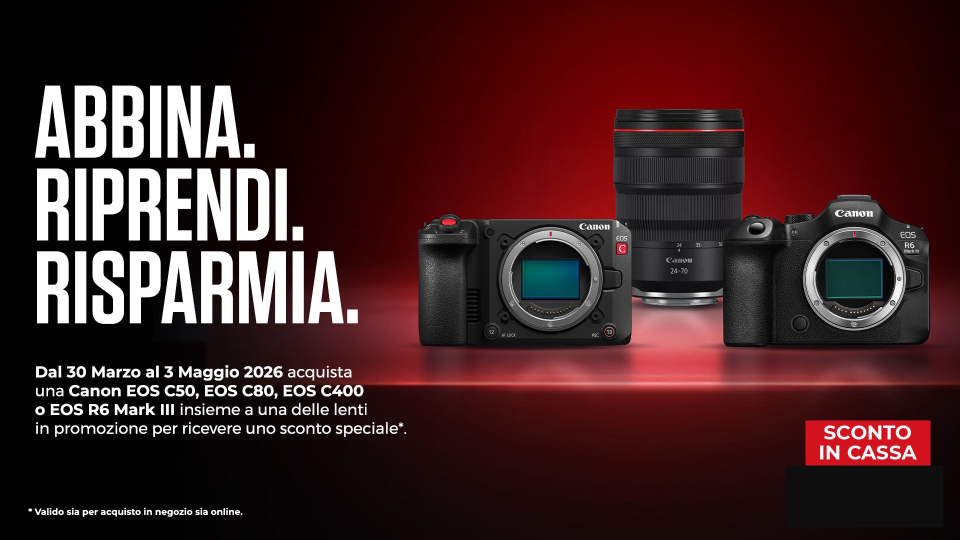 PROMOZIONI CANON APRILE