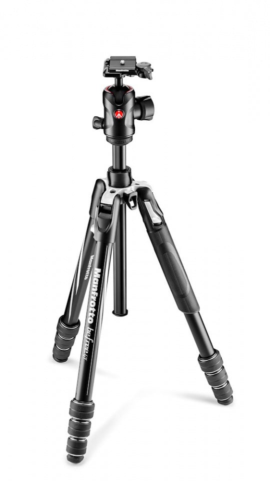 Manfrotto Befree Advanced GT nero in alluminio 4 sez con testa a sfera