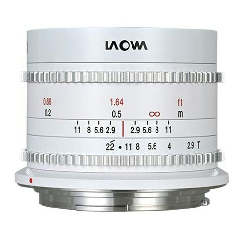 Laowa Venus Optics obiettivo 9mm t/2.9 Zero-D L-Mount Cine Bianco