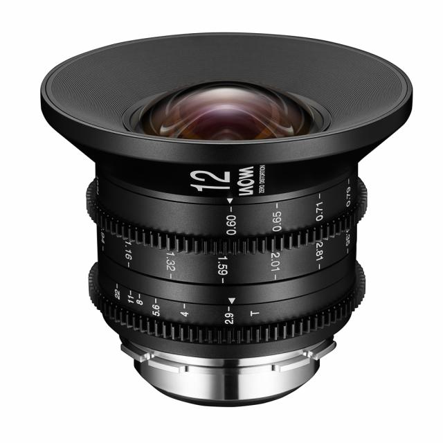 Laowa Venus Optics obiettivo 12mm t/2.9 Zero-D Canon EOS Cine Scala Feet