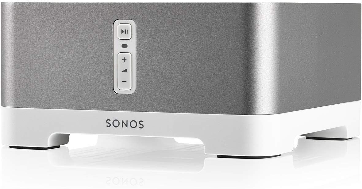 Sonos Connect: Amp Amplificatore Stereo a 2 Vie, 55 W, Argento