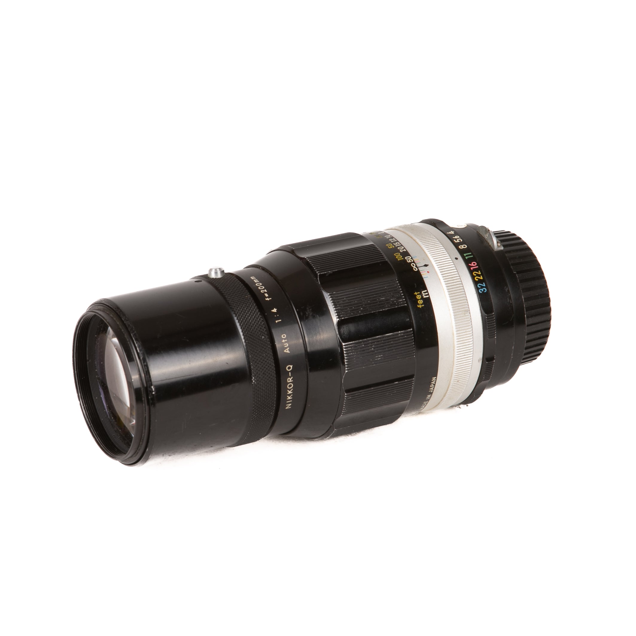 Nikon Nikkor-Q Auto 200mm f/4 Obiettivo Usato
