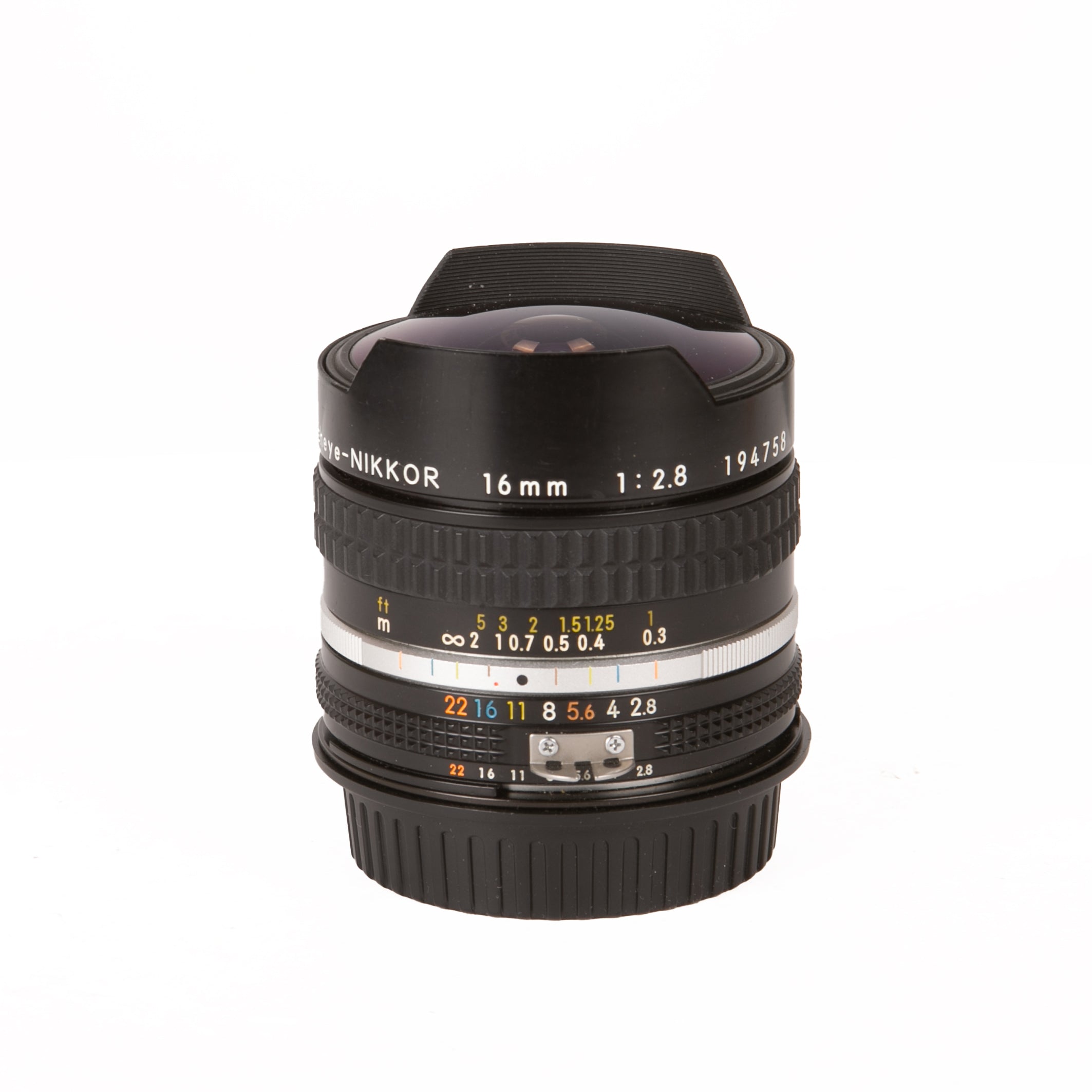 Nikon Nikkor 16mm Fisheye f2.8 Ais