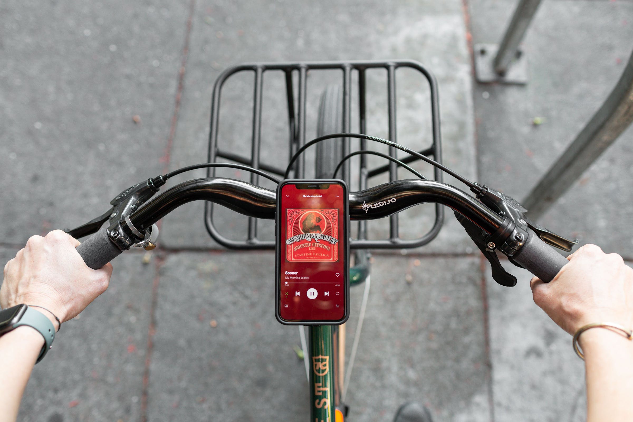 Mobile Mount - UNIVERALE - BICI / MOTO - Black