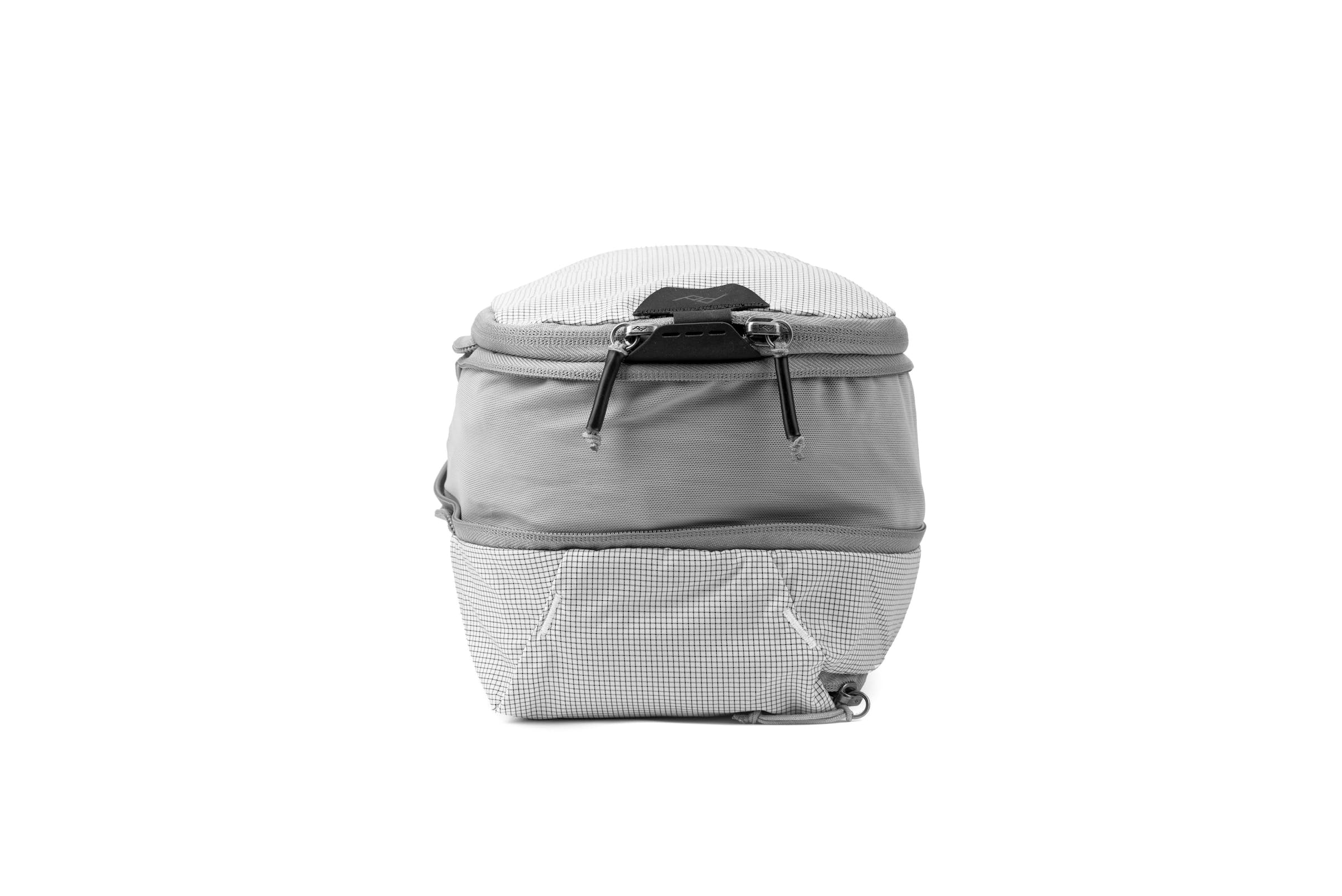 Packing Cube Small - Bianco Raw quadrettato