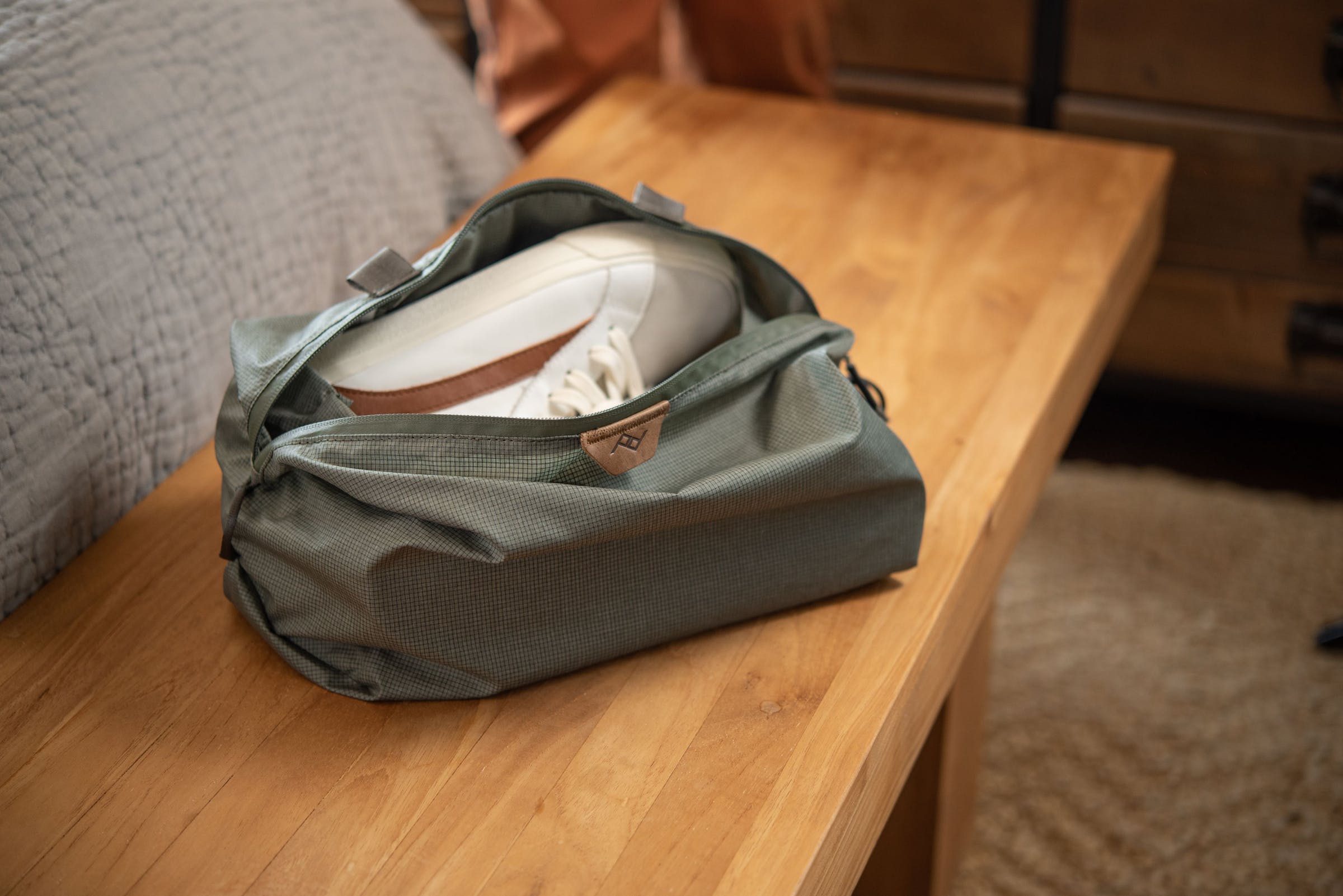 Shoe Pouch - Custodia per scarpe Verde Salvia