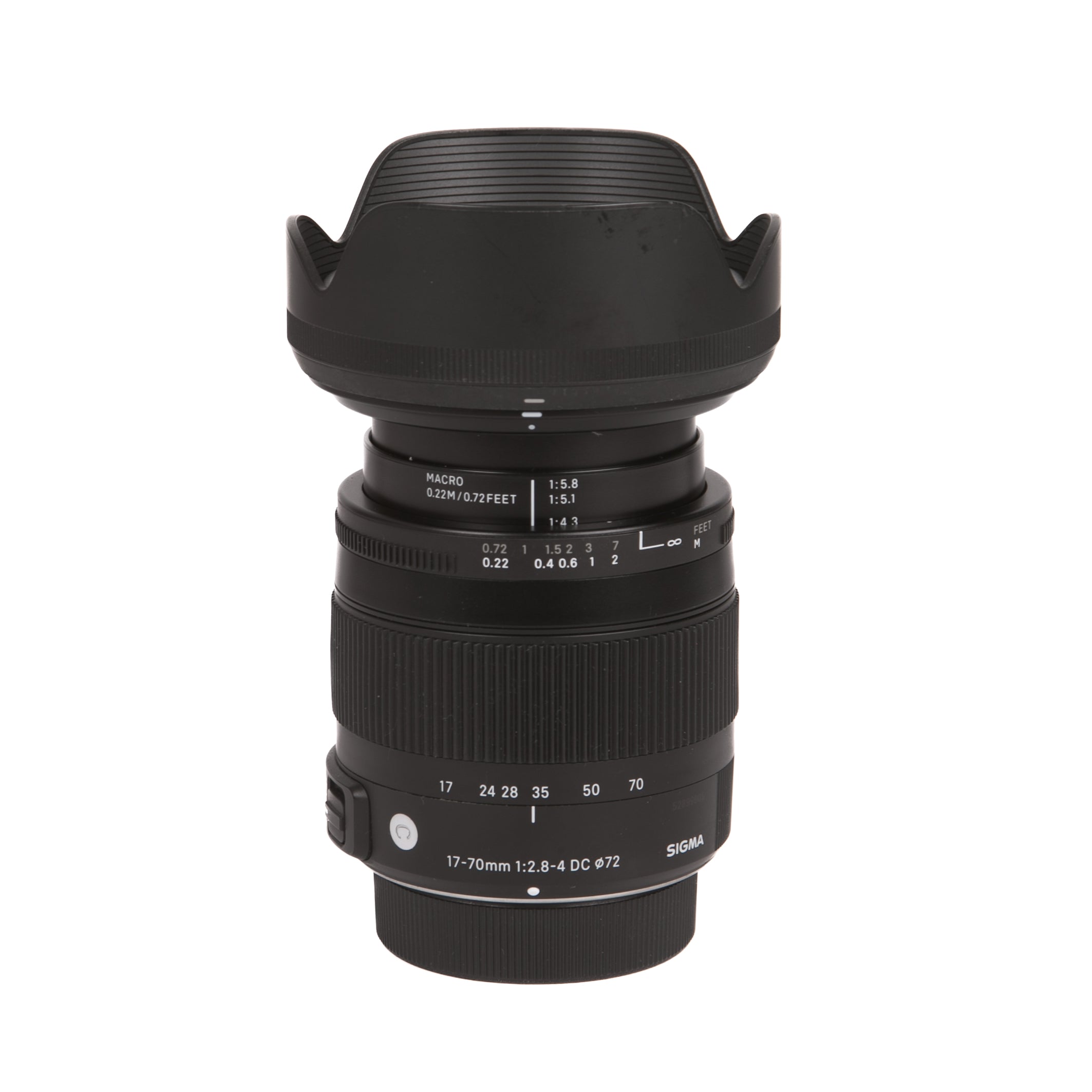 Sigma 17-70mm f2.8-4 DC OS HSM Macro C Canon