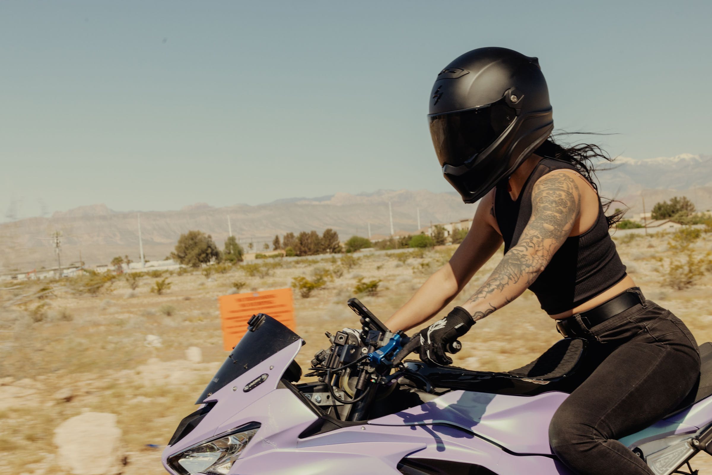Mobile - Supporto da manubrio centrale per moto - con Antivibrazione