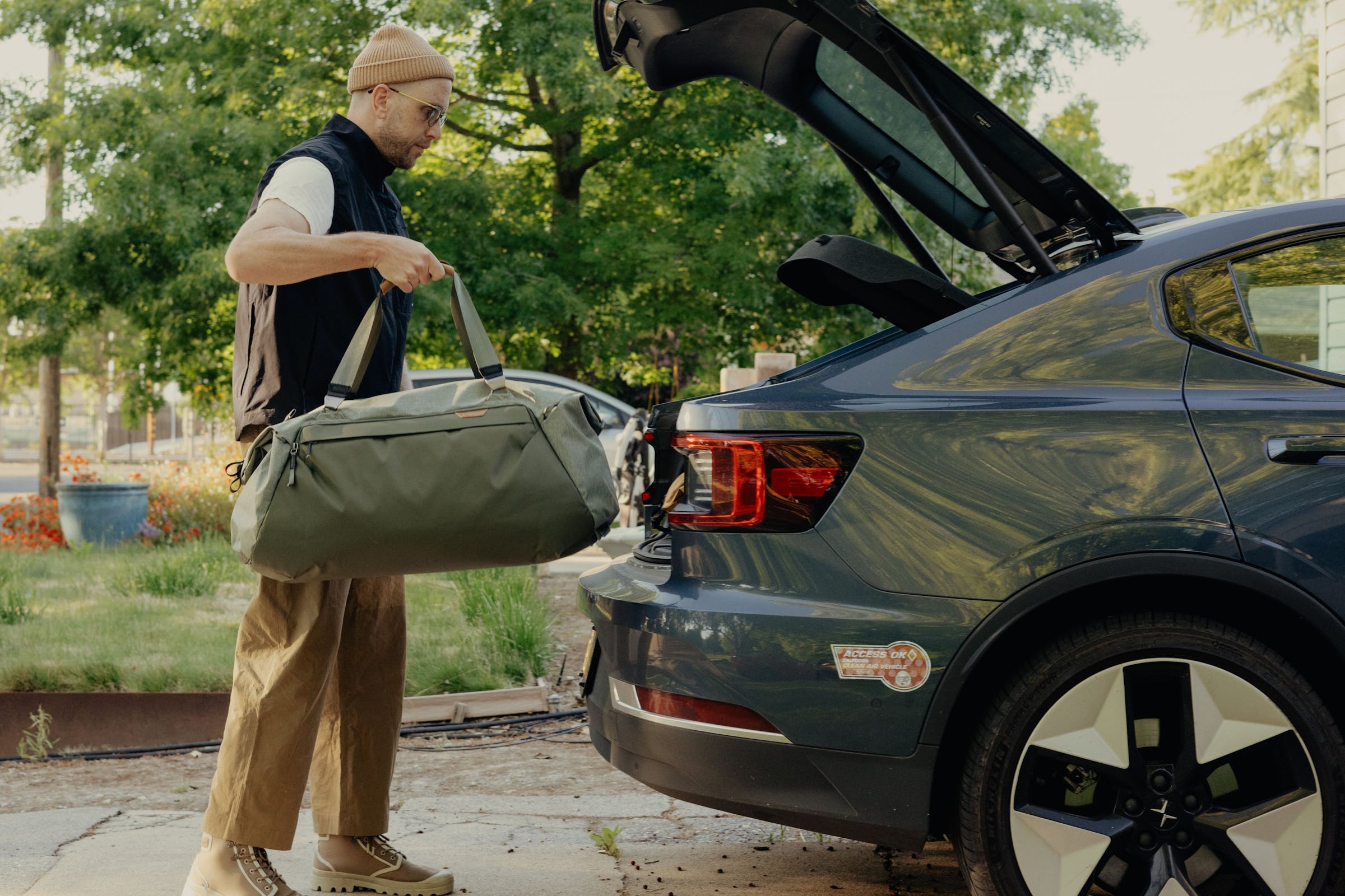 Travel Duffel 80L Sage
