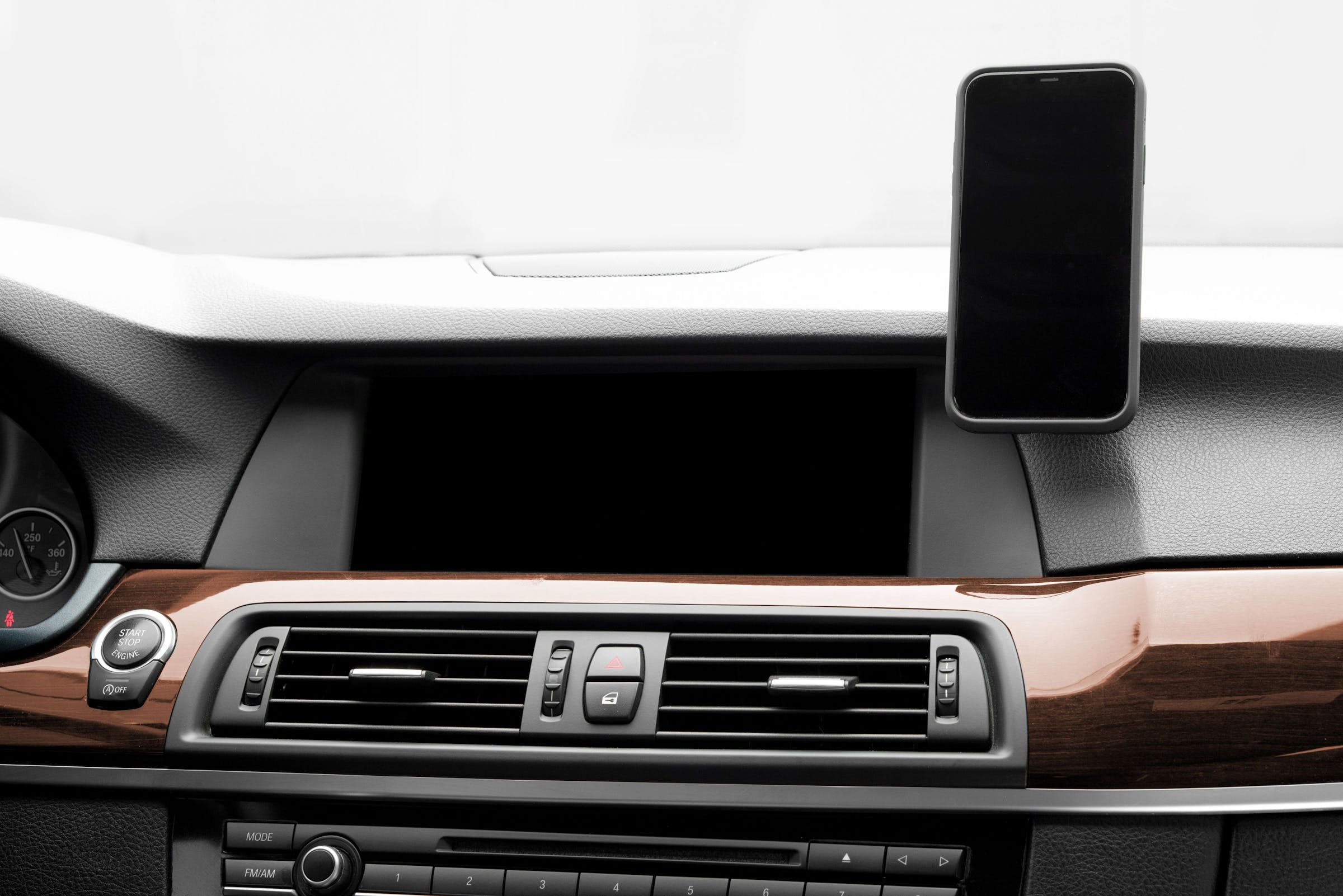 Mobile Car Mount VHB - Black. - universale non necessita di custodia peak