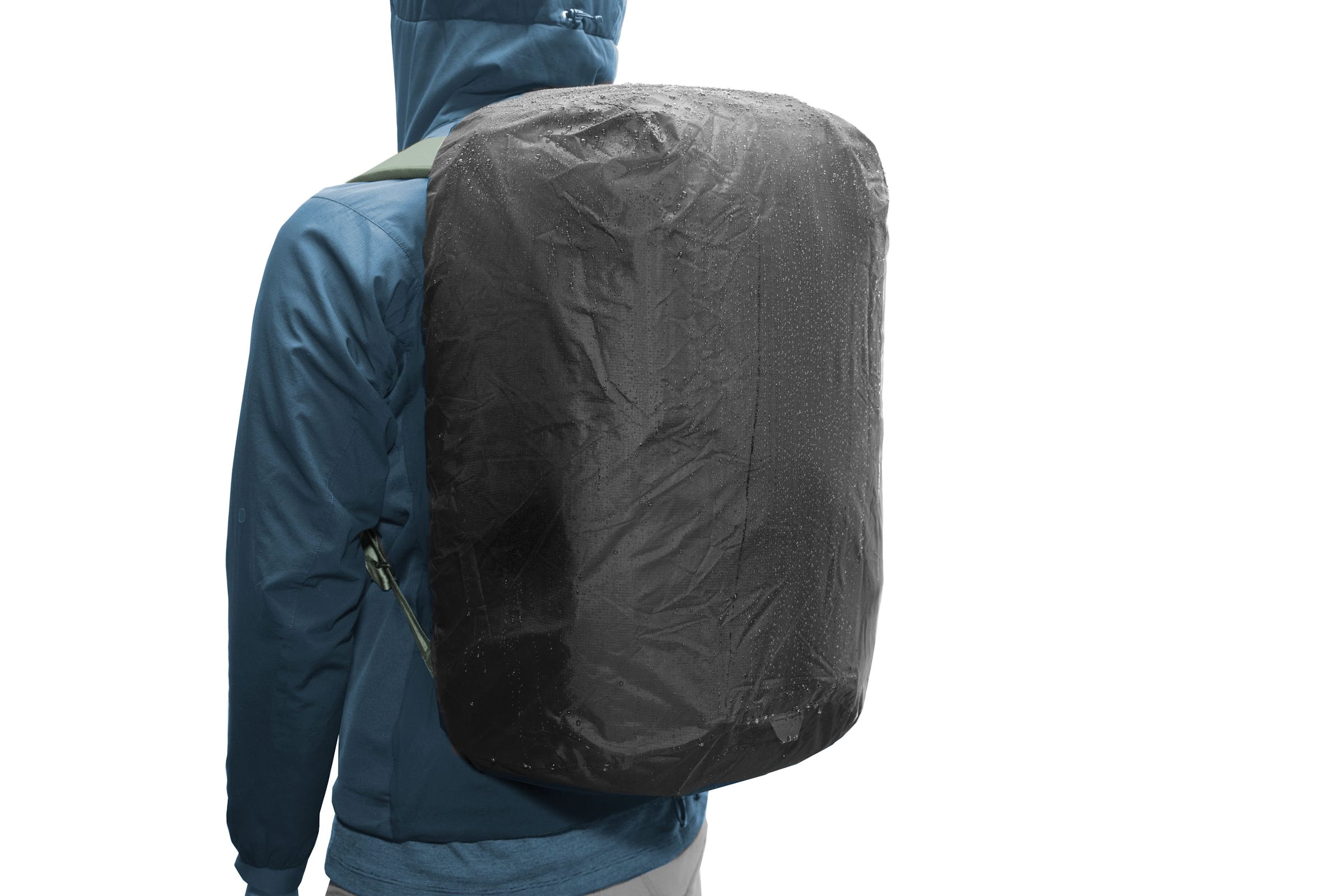 Rain Fly - Copertura Antipioggia Zaini 45L Travel Line Nylon Ripstop 70D incorpora rivestimenti in silicone e PU. 200D