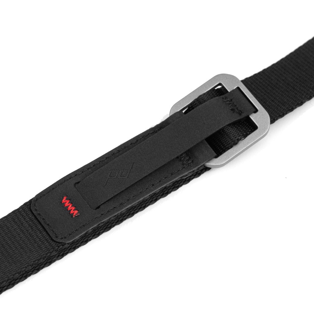 LEASH - Black VERSIONE piu Sottile - Tracolla versatile per fotocamera ad aggancio rapido