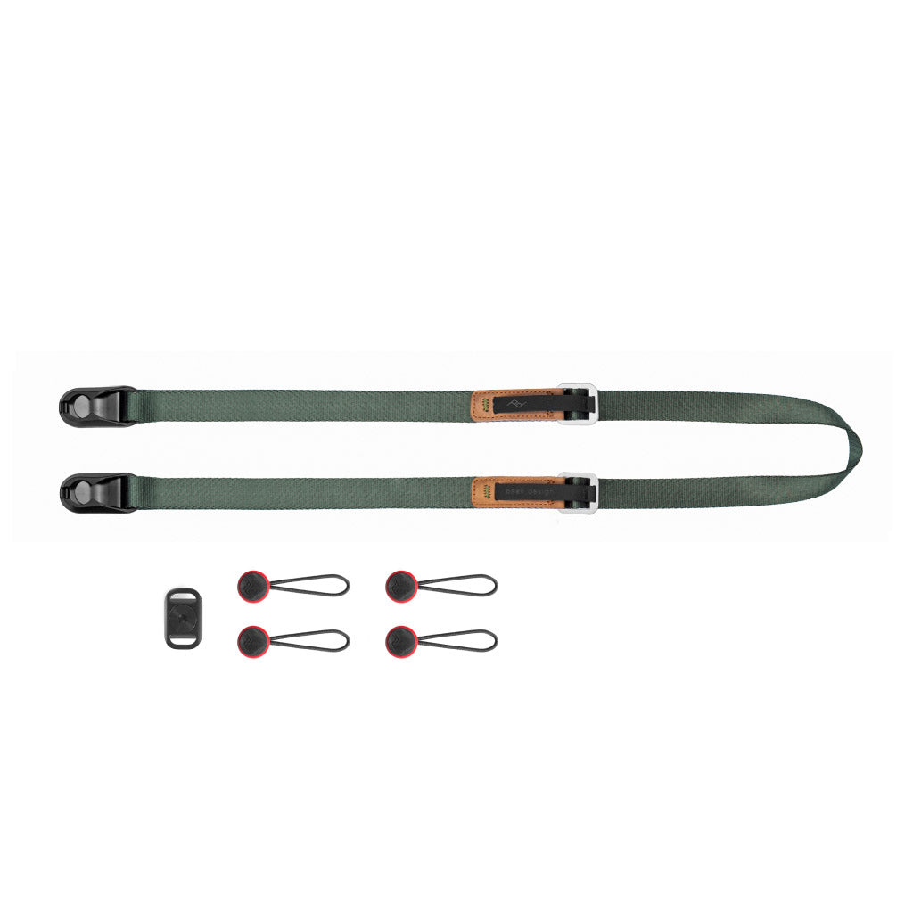 LEASH - SageVERSIONE piu Sottile - Tracolla versatile per fotocamera ad aggancio rapido