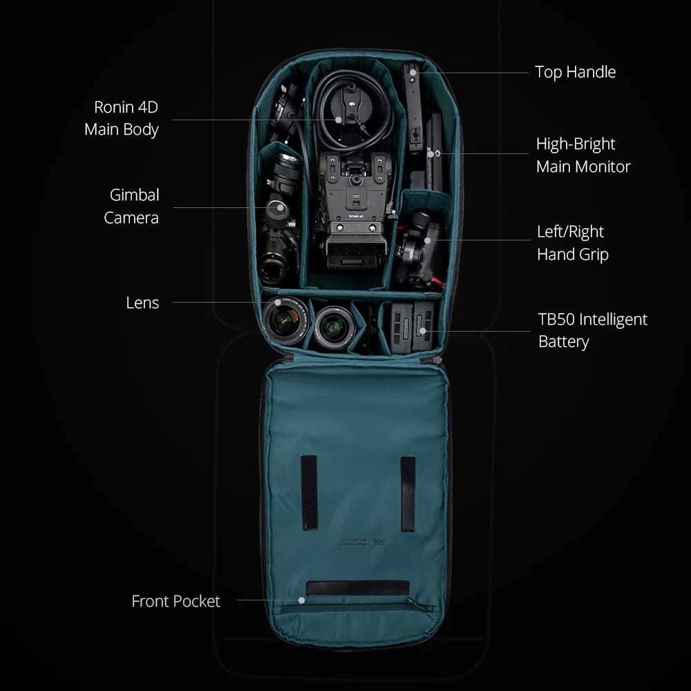 ZAINO PER DJI RONIN 4D NERO
