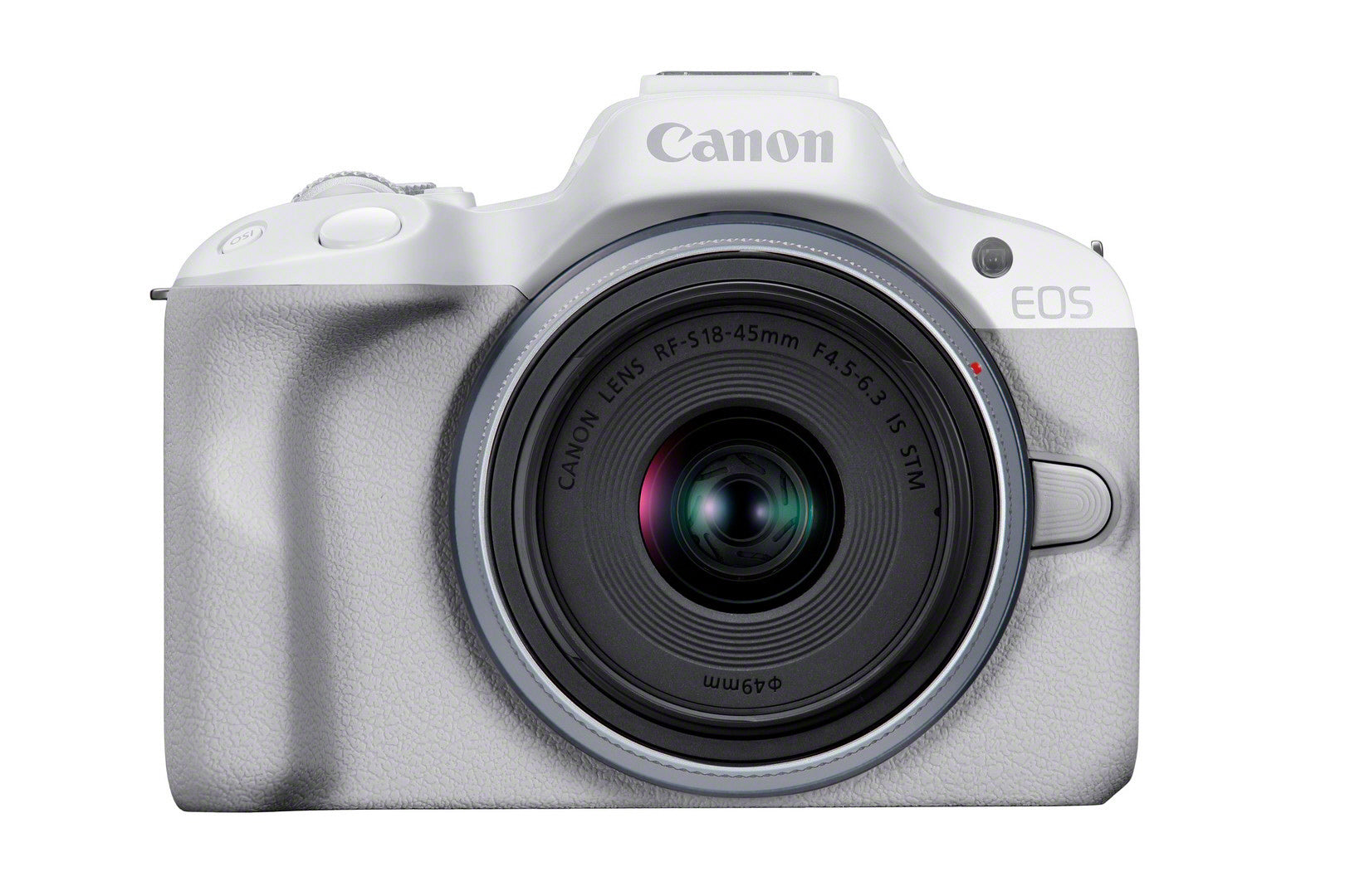 Canon EOS R50 bianca + RF-S 18-45mm F4.5-6.3 IS STM kit