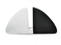 TRUX DESIGN 4 SUPPORTI PER PANNELLI IN POLISTIRENE B/N PER DUE PANNELLI