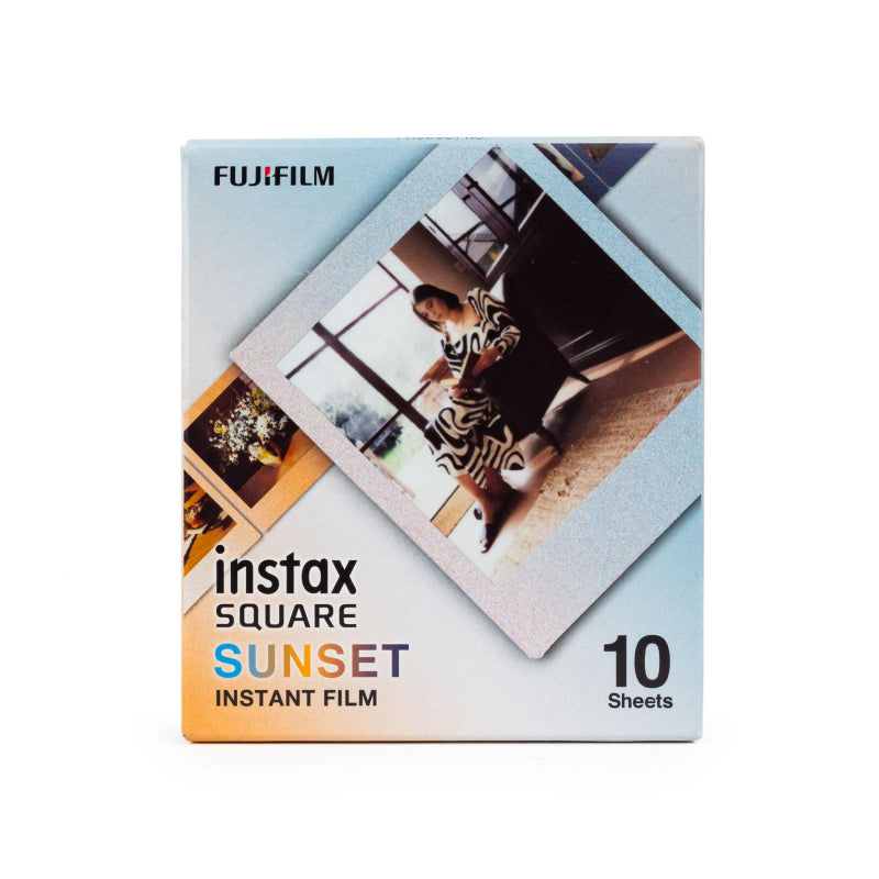 FUJI INSTAX, SQUARE FILM 6X6 SUNSET 10 SINGLE