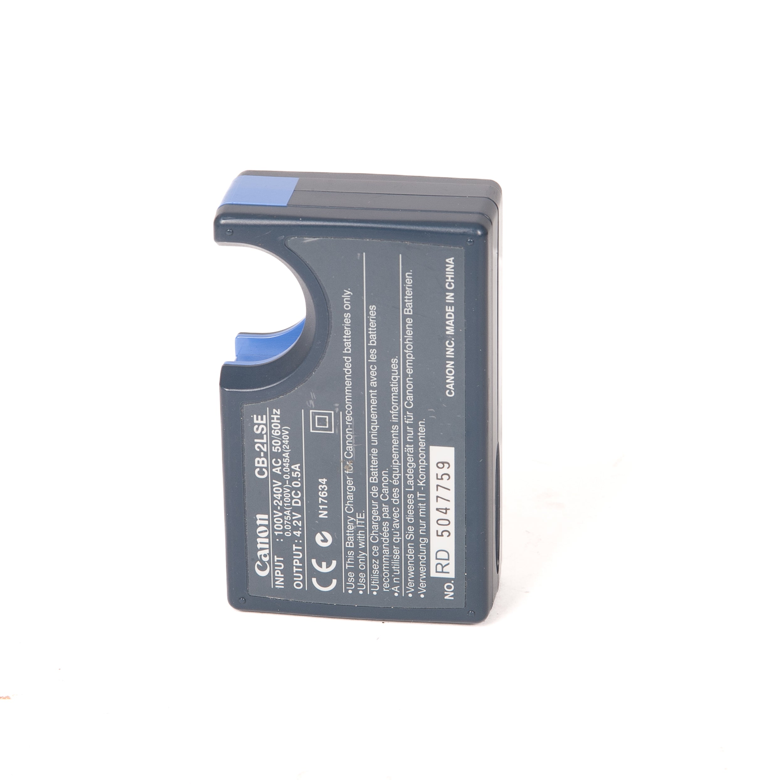 Canon CB-2LSE carica batterie Batteria per fotocamera digitale AC