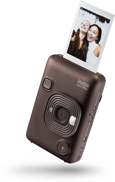 FUJI INSTAX MINI LIPLAY DEEP BRONZE VN EX D INSTANT CAMERA