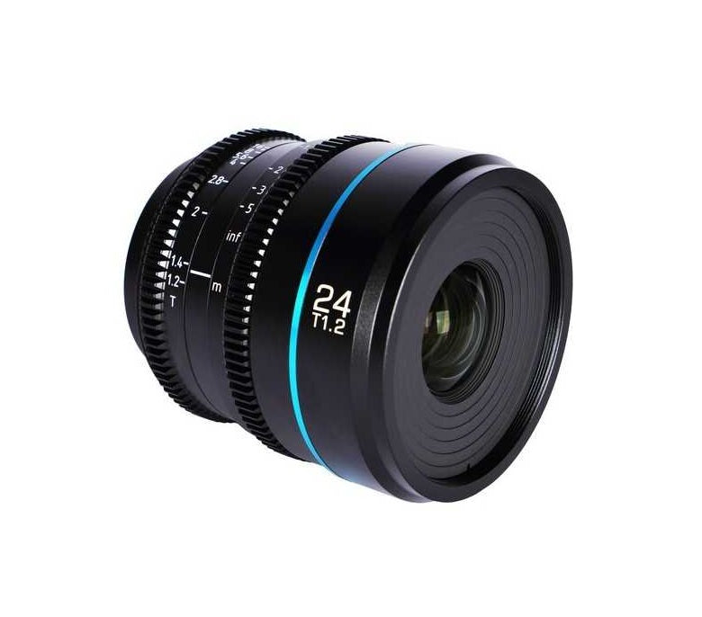 SIRUI OBIETTIVO 24MM T1.2 S35 APS-C NIGHTWALKER MANUAL FOCUS CINE LENS (M4/3-MOUNT BLACK)