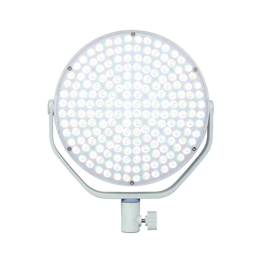 NANLITE MIRO 60C LED FULL-COLOR ROUND PANEL LIGHT MINT BLUE