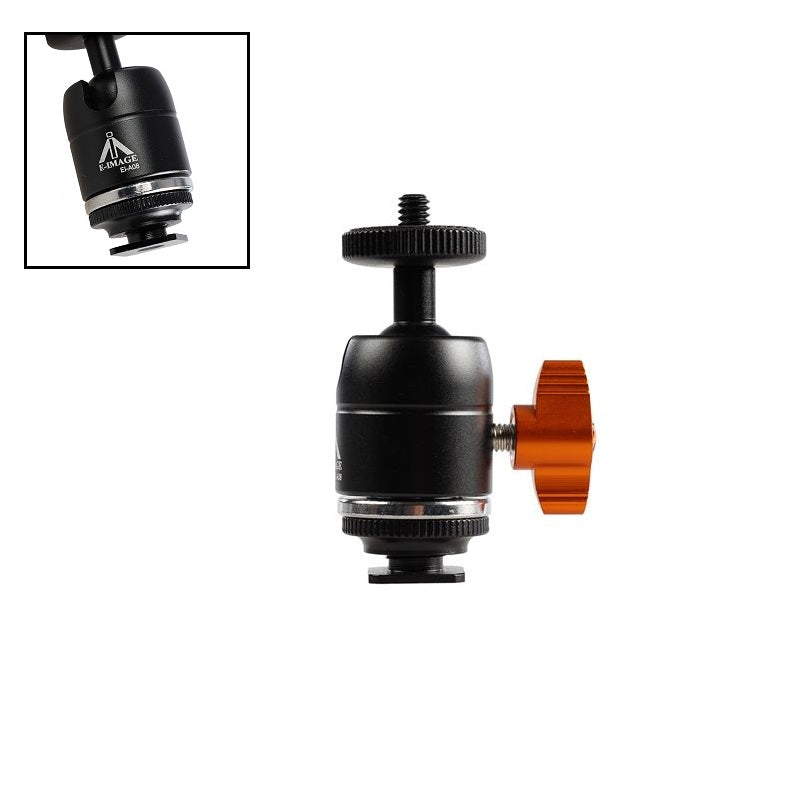 NEST EI-A08 MINI BALL HEAD 1/4 3/8 BLACK