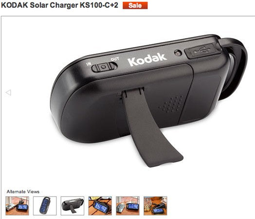 KODAK 30424265 USB FAST CHARGER + 4AA 2100 NI-MH PRE-CHARGED
