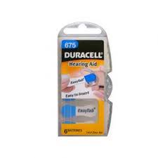 DURACELL PILA DA 675 1,4V 6PZ ACUSTICA ACTIVE AIR
