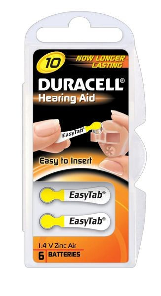 DURACELL PILA DA 10 1,4V 6PZ ACUSTICA ACTIVE AIR