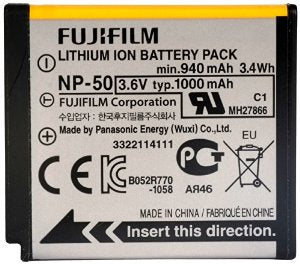 Fujifilm NP-50 Batteria Ricaricabile Li-Ion