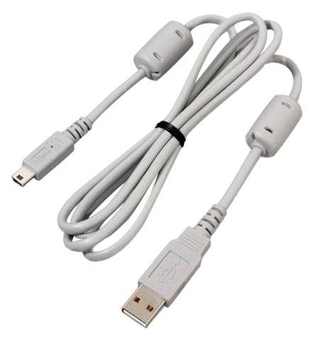 CB-USB4 USB CABLE CAVO PER FOTOCAMERA BIANCO