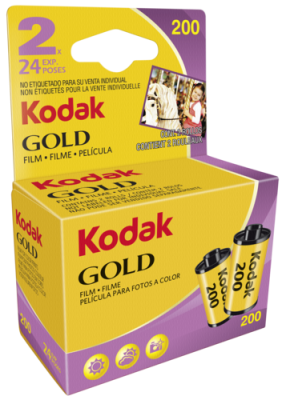 KODAK 6033963 GOLD 200 135-24 GB NEW BLISTER 2PZ BIPACK