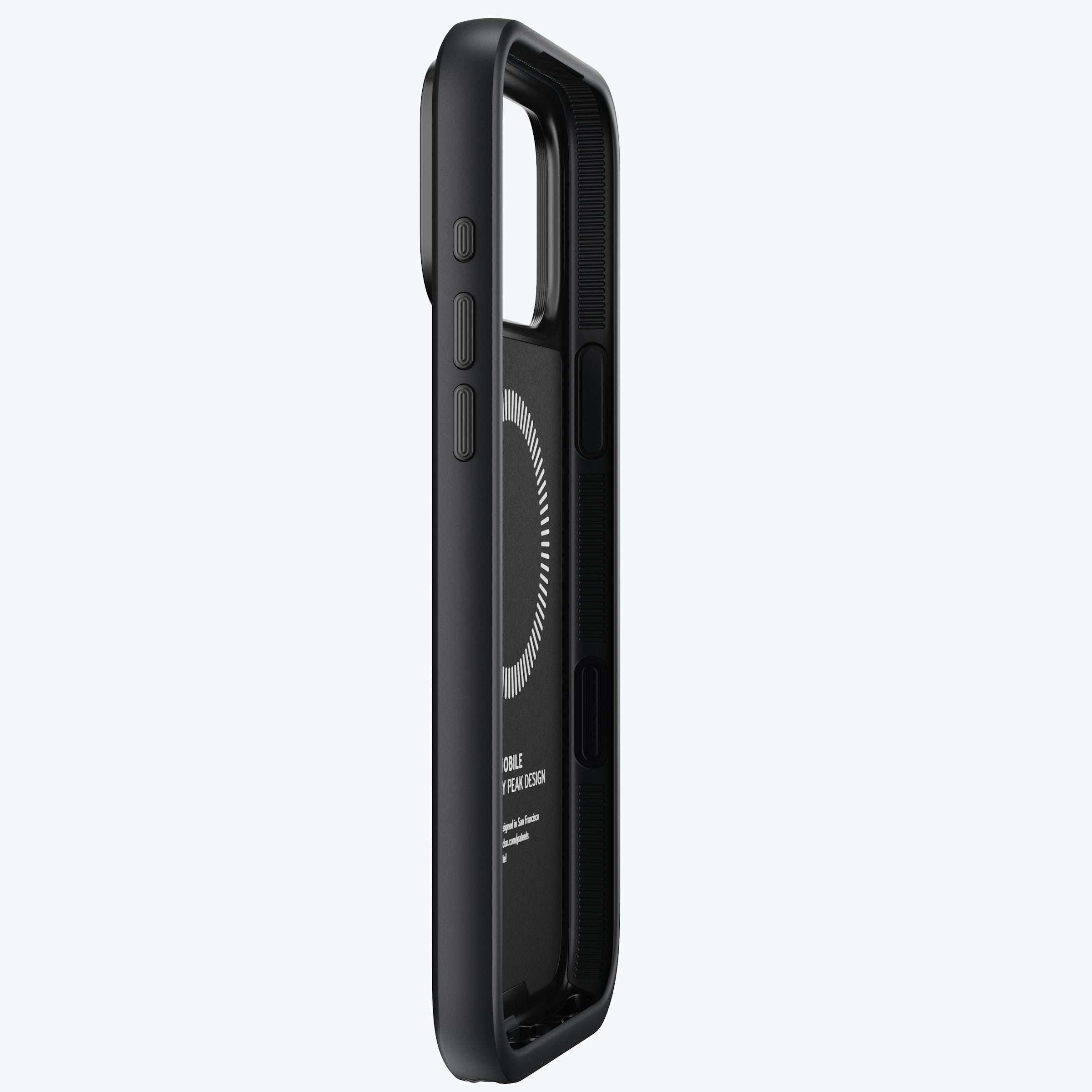 Mobile Everyday Clarino Loop Case iPhone 17 Pro Max Black